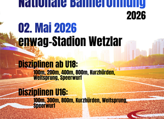 Nationale Bahneröffnung 2026