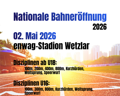 Nationale Bahneröffnung 2026