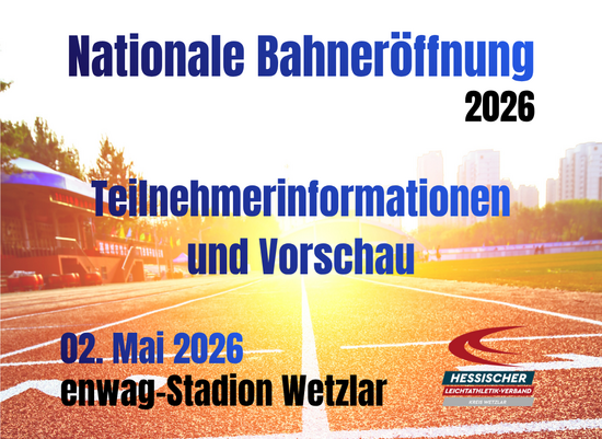 Nationale Bahneröffnung 2026