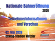 Nationale Bahneröffnung 2026